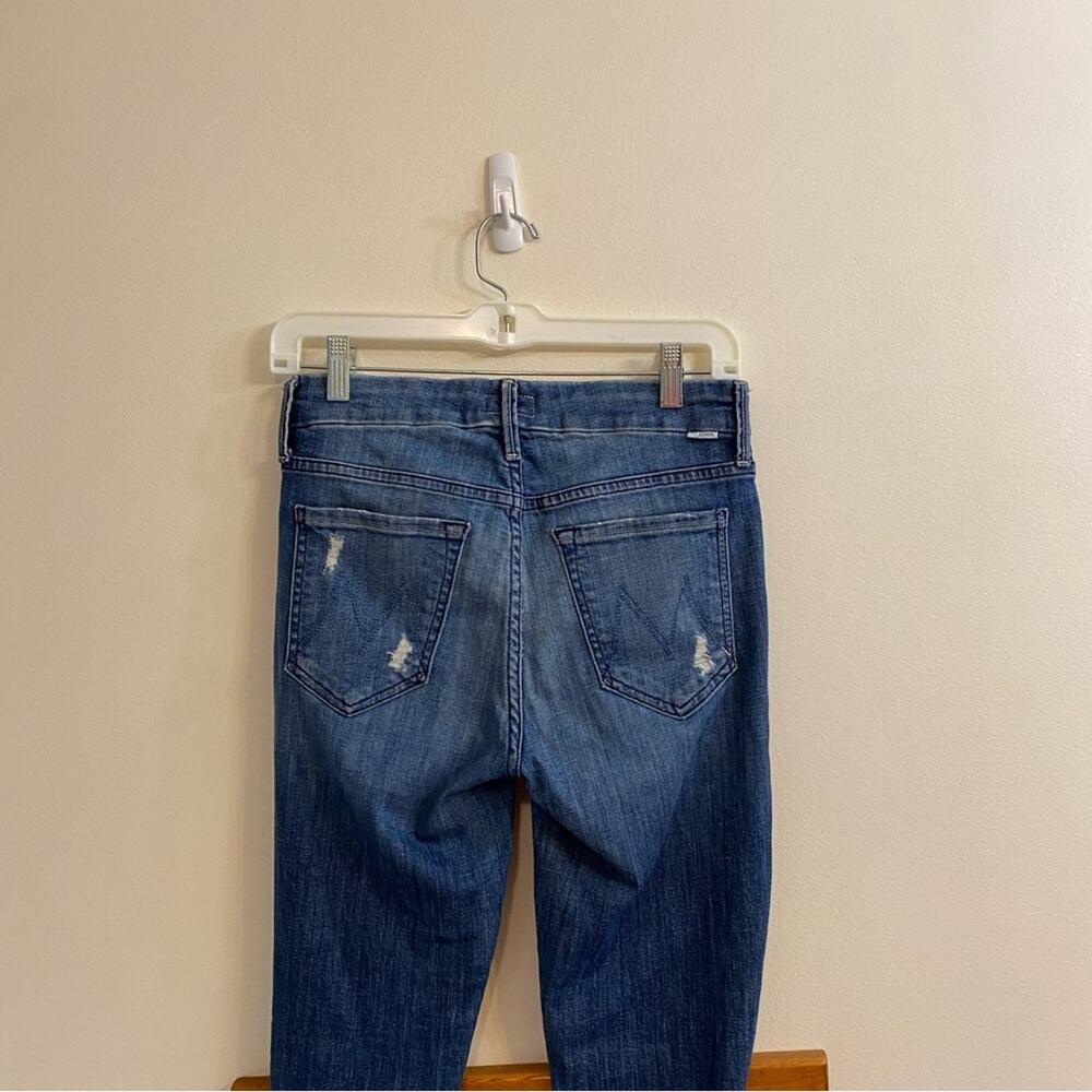Mother The Looker Homebound Dark Wash Straight Leg Jeans Women’s Sz 26 - Picture 12 of 16